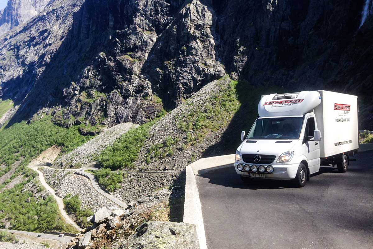Internationella transporter och expresstransporter