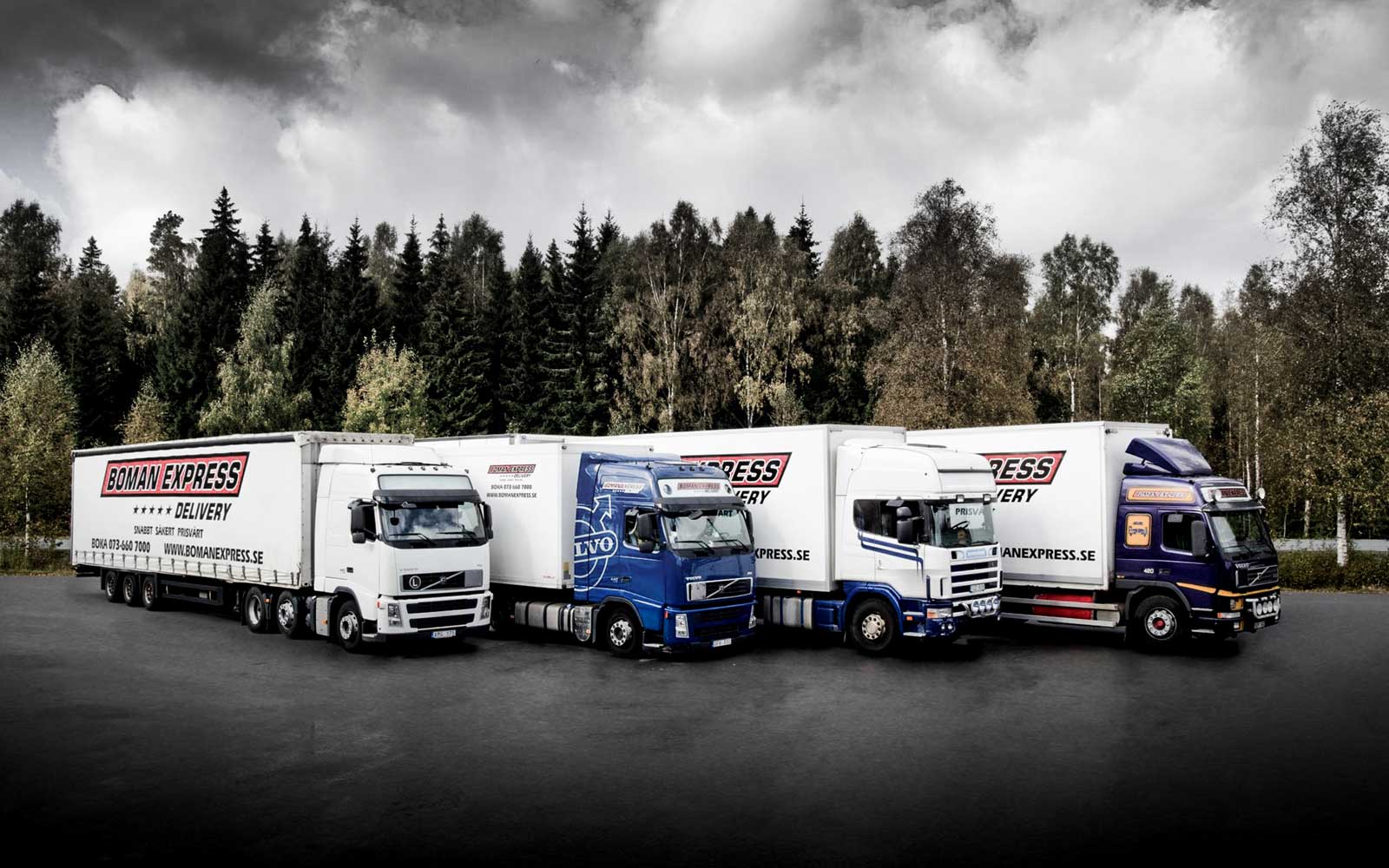 Internationella transporter och expresstransporter
